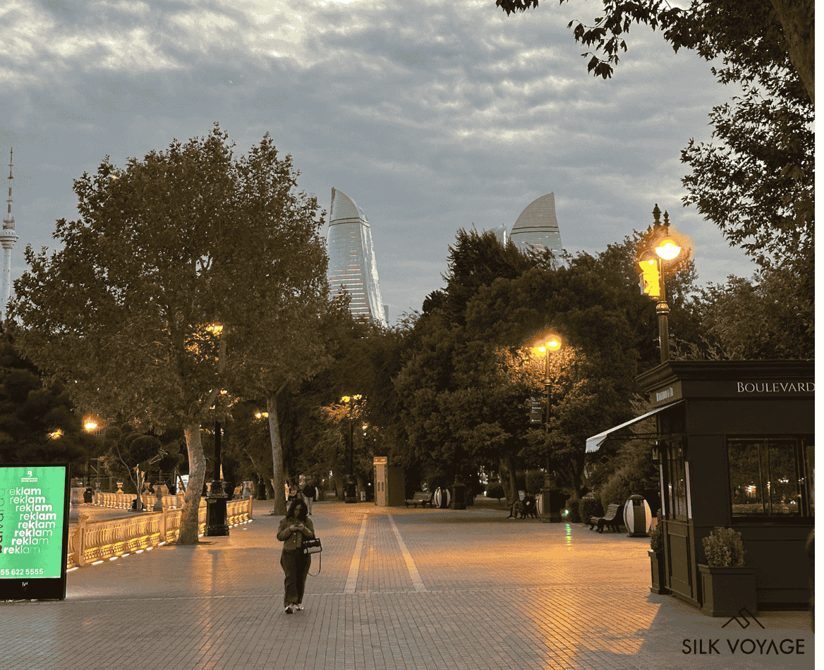 Evening Walk at Baku Boulevard  - Image 1
