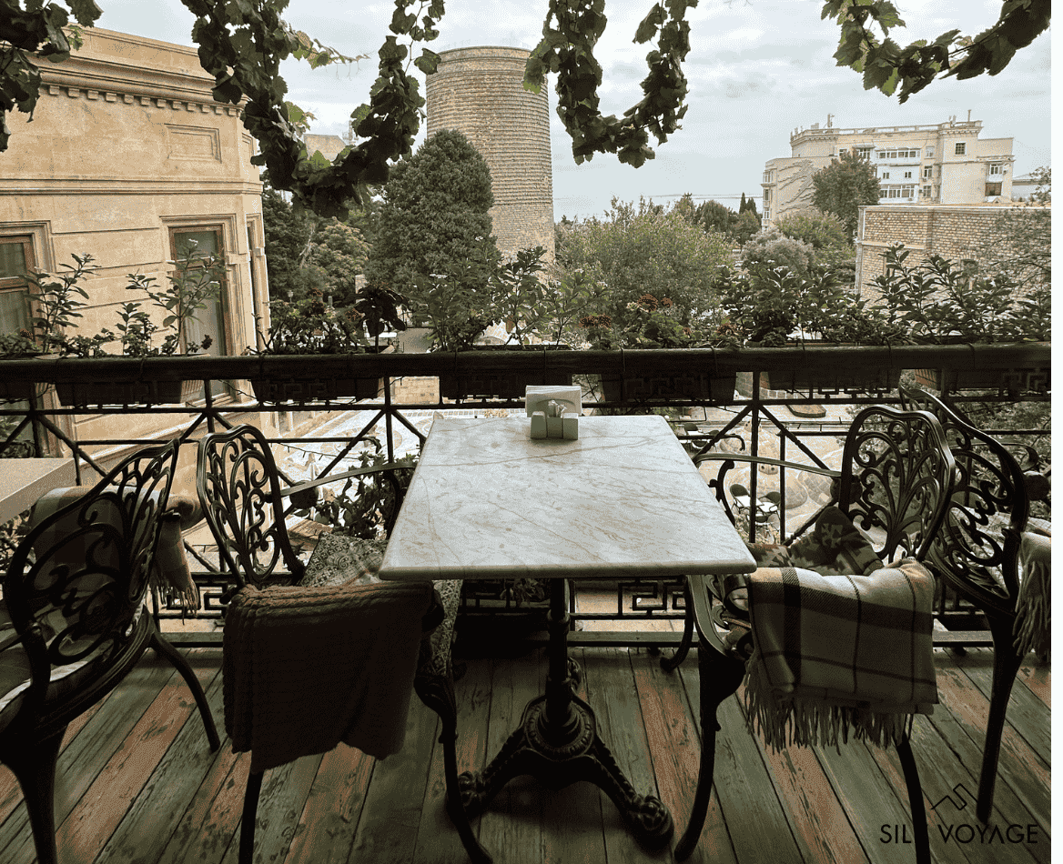 Coffee at Terrace Cafe in Old Baku City - Image 1
